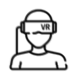 Augmented reality verification icon